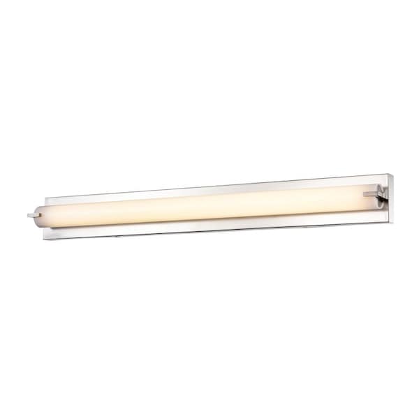 Sunpark Integrated LED Vanity Light Fixture, Tunable Color Temperature, Satin Nickel Finish FL5539D-E-MCT-62 - main